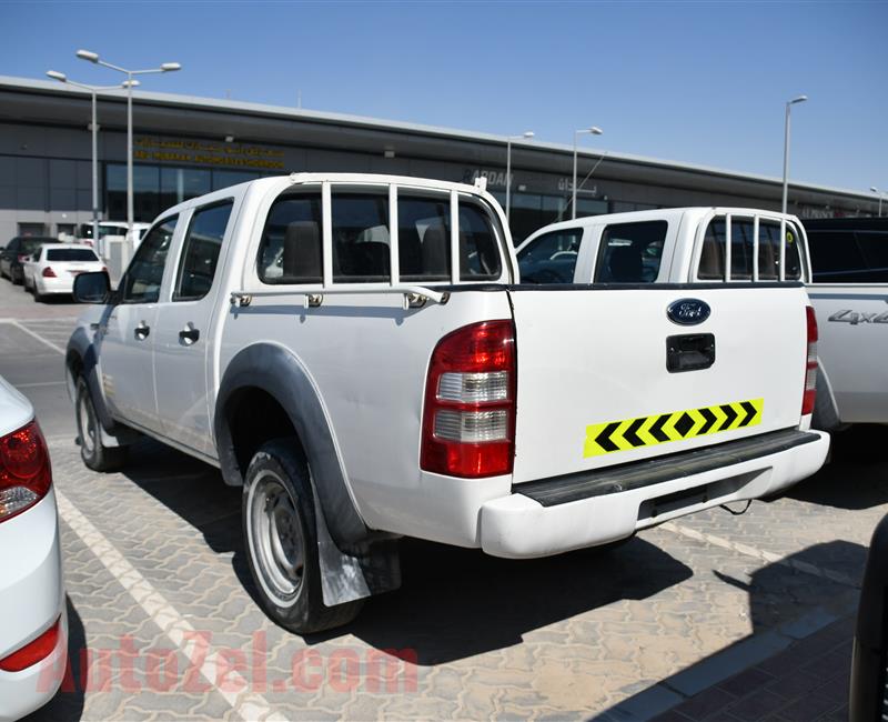 FORD PICK-UP- DIESEL- 2009- WHITE- 400 000 KM- GCC SPECS