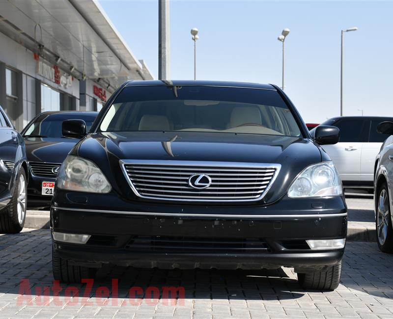 LEXUS LS430- 2006- BLACK- 200 000 KM- GCC SPECS