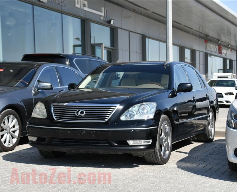 LEXUS LS430- 2006- BLACK- 200 000 KM- GCC SPECS