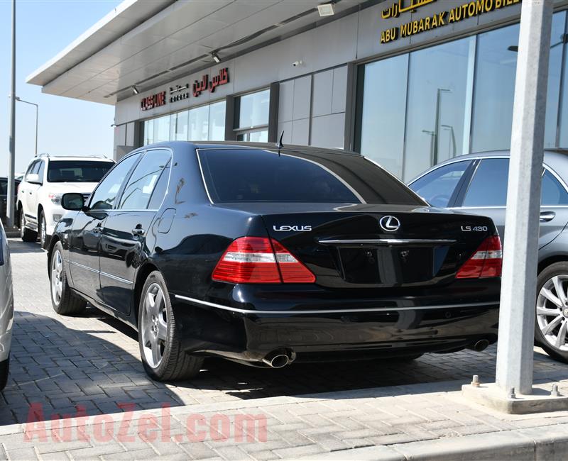 LEXUS LS430- 2006- BLACK- 200 000 KM- GCC SPECS
