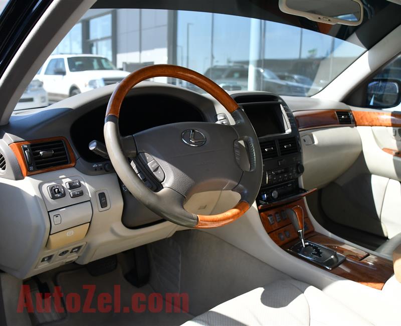 LEXUS LS430- 2006- BLACK- 200 000 KM- GCC SPECS