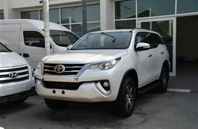 TOYOTA FORTUNER- 2016- WHITE- 60 000 KM- GCC