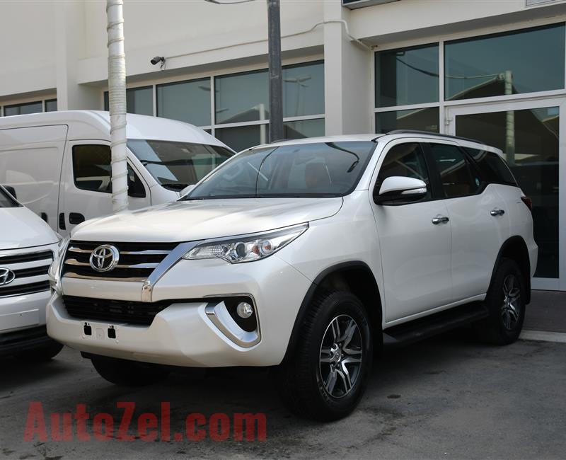 TOYOTA FORTUNER- 2016- WHITE- 60 000 KM- GCC