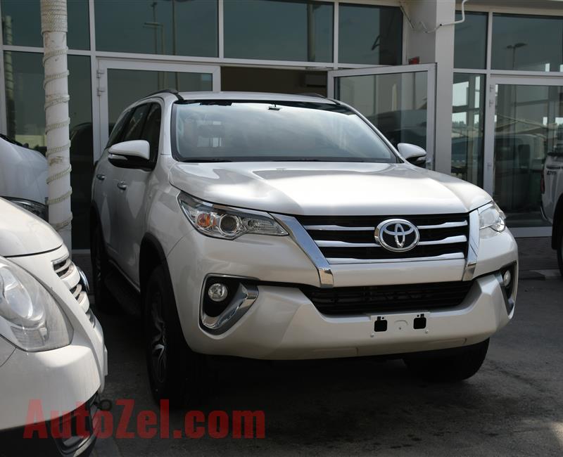 TOYOTA FORTUNER- 2016- WHITE- 60 000 KM- GCC