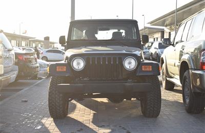 JEEP WRANGLER- 2004- BLACK/GREY- 161 000 KM