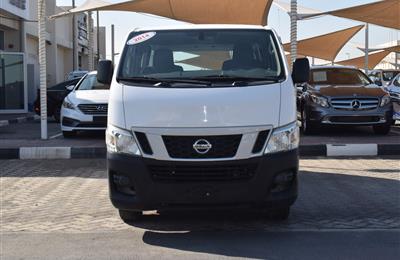 NISSAN URVAN- 2014- WHITE- 97 000 KM- GCC SPECS