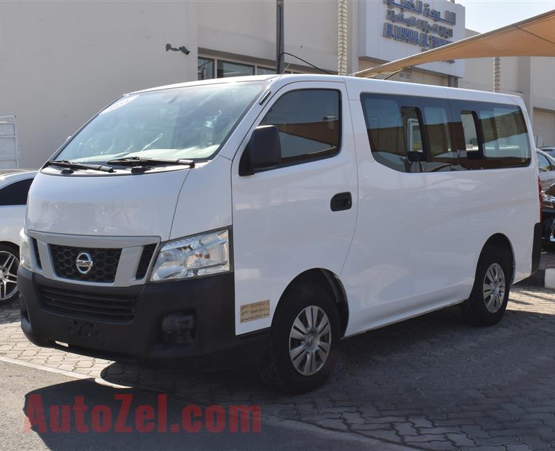 NISSAN URVAN- 2014- WHITE- 97 000 KM- GCC SPECS