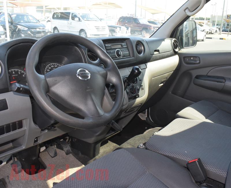 NISSAN URVAN- 2014- WHITE- 97 000 KM- GCC SPECS