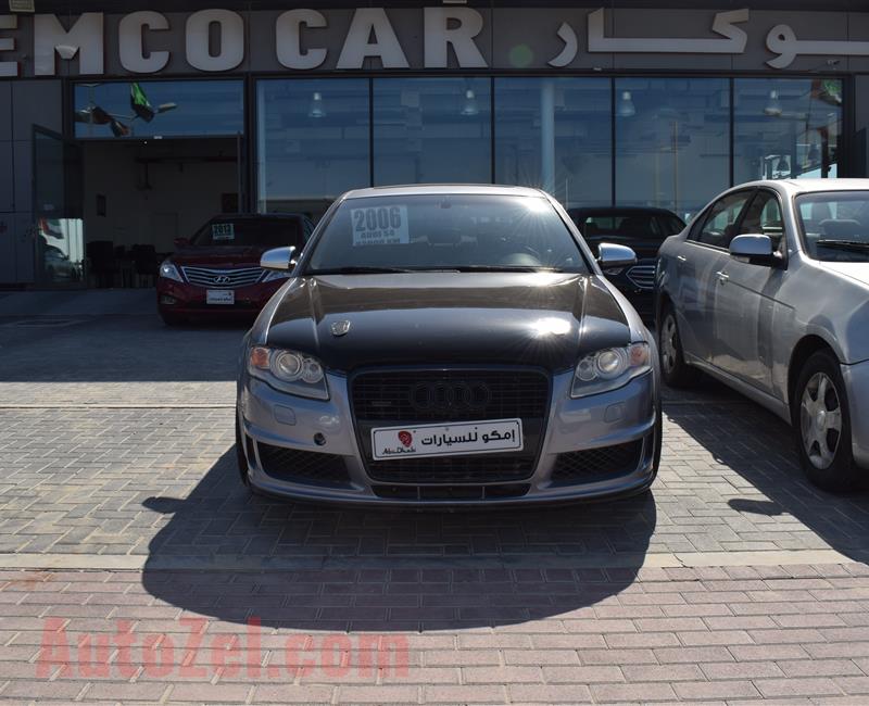 AUDI S4- 2006- BLACK- 93 000 KM- GCC