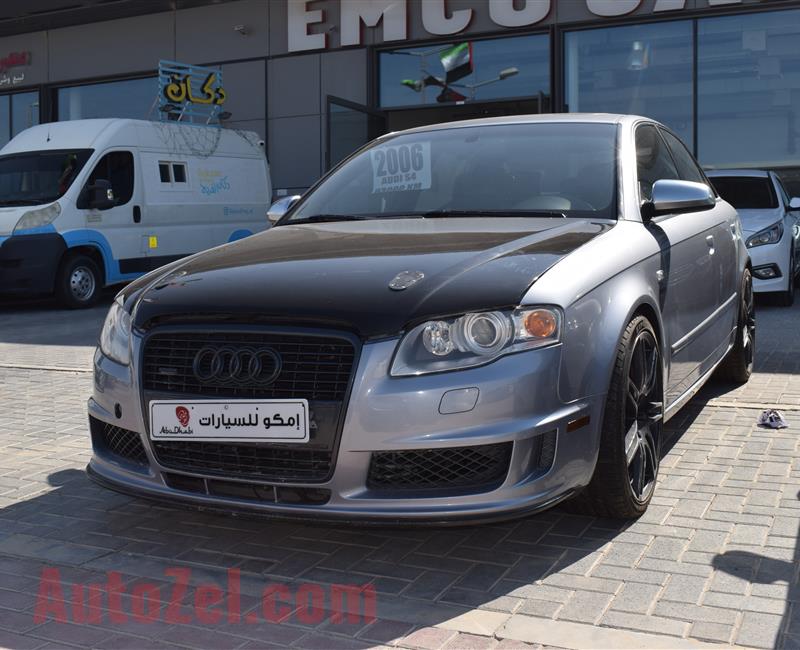 AUDI S4- 2006- BLACK- 93 000 KM- GCC