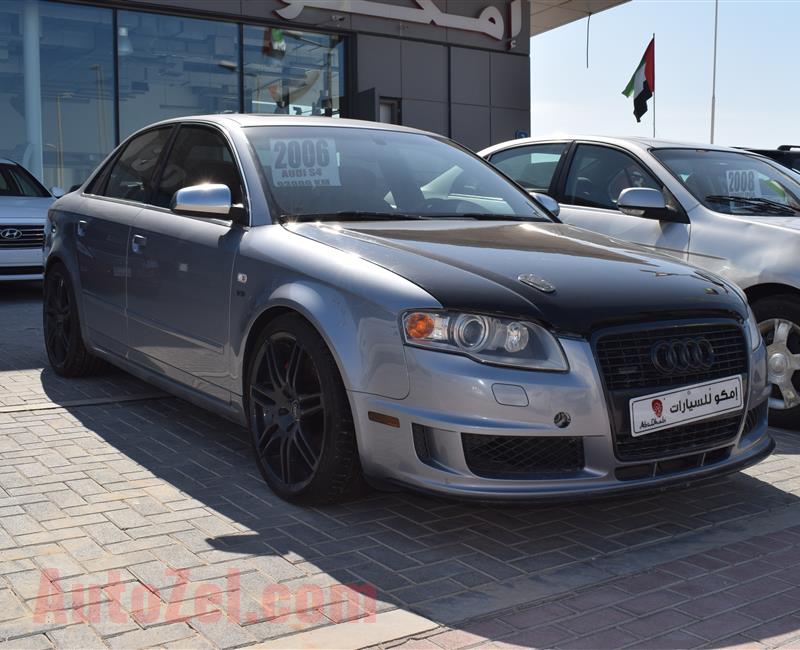 AUDI S4- 2006- BLACK- 93 000 KM- GCC