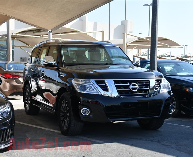 NISSAN PATROL PLATINUM- 2013- BLACK- 267 000 KM- GCC SPECS