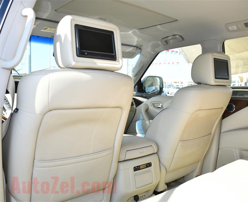 NISSAN PATROL PLATINUM- 2013- BLACK- 267 000 KM- GCC SPECS