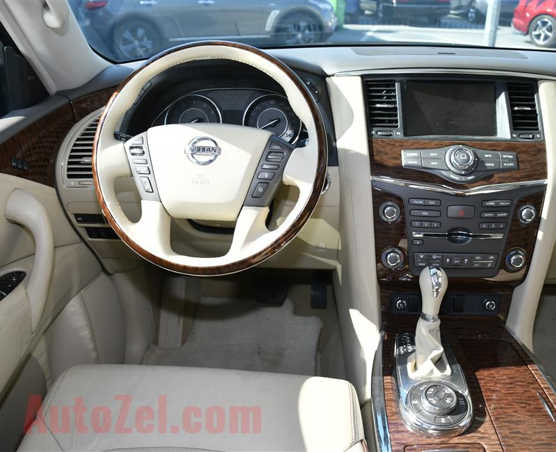 NISSAN PATROL PLATINUM- 2013- BLACK- 267 000 KM- GCC SPECS