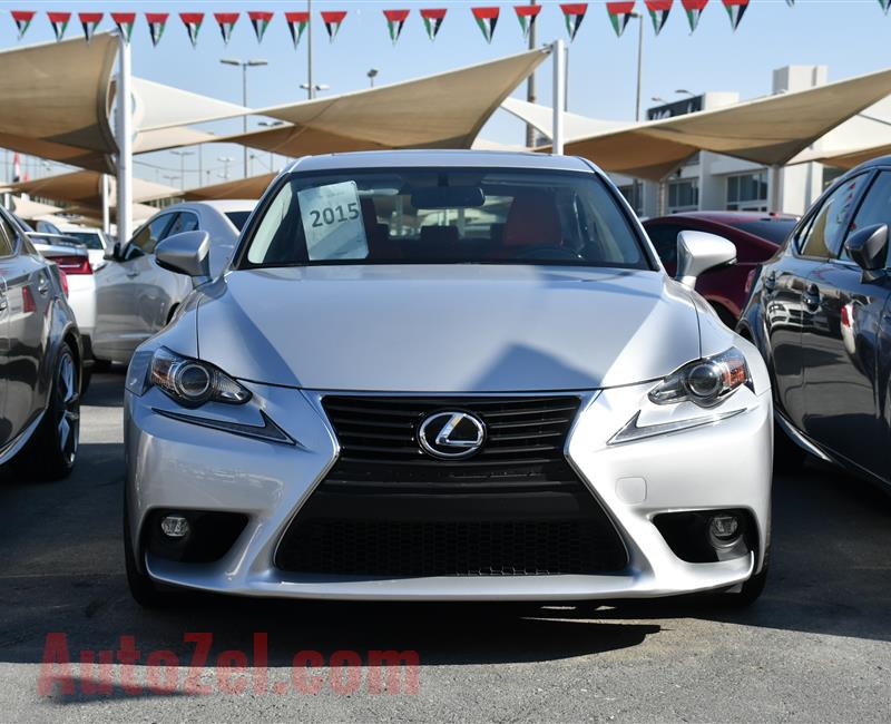 LEXUS IS250- 2015- SILVER- 38 000 MILES- AMERICAN SPECS