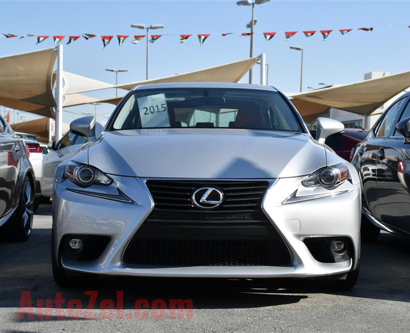 LEXUS IS250- 2015- SILVER- 38 000 MILES- AMERICAN SPECS