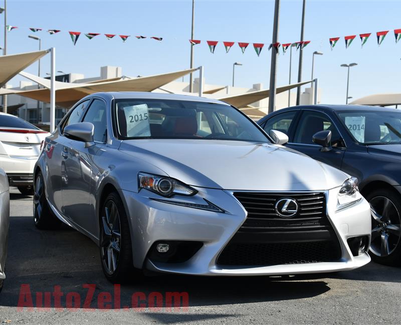 LEXUS IS250- 2015- SILVER- 38 000 MILES- AMERICAN SPECS