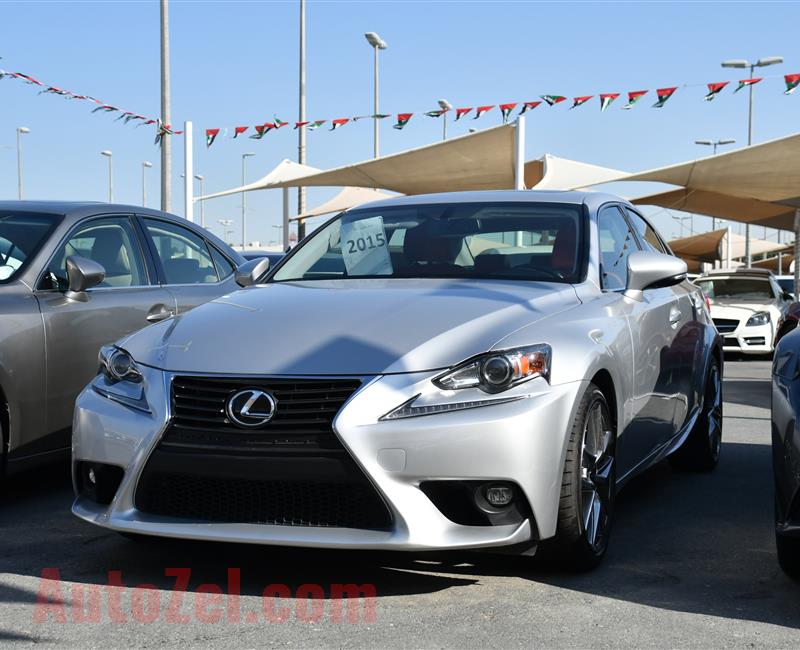 LEXUS IS250- 2015- SILVER- 38 000 MILES- AMERICAN SPECS