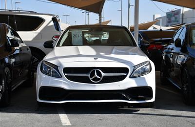 MERCEDES-BENZ C63- 2016- WHITE- 103 000 MILES- AMERICAN...