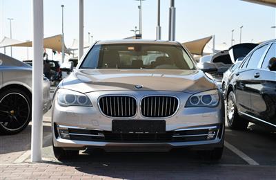 BMW 730Li- 2014- GOLD- 123 000 KM- GCC SPECS
