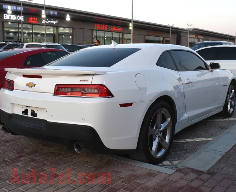 CHEVROLET CAMARO- 2015- WHITE- 100 000 KM- GCC