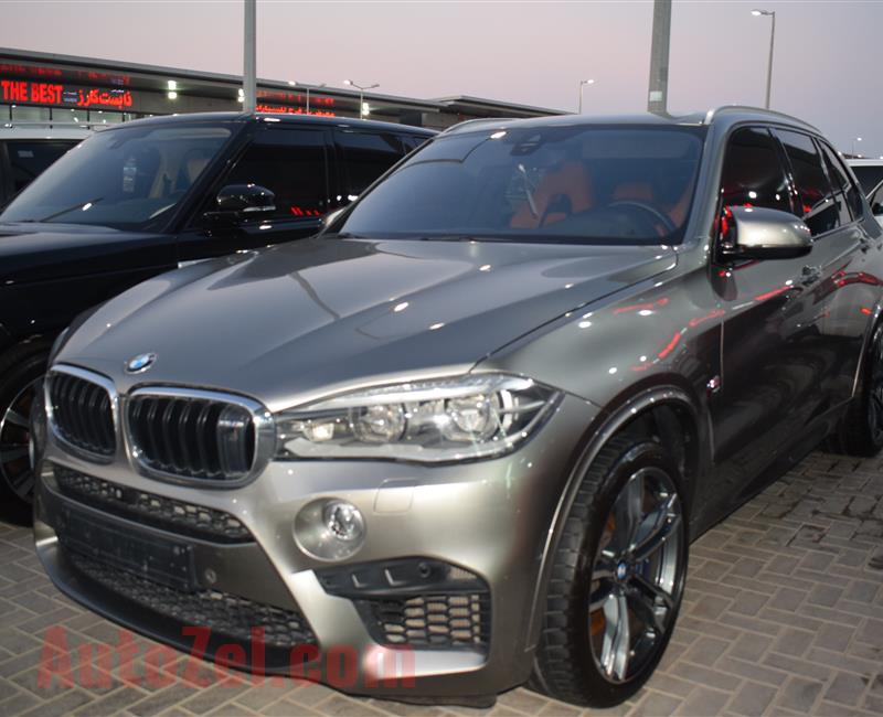 BMW X5 MPOWER- 2015- GREY- 120 000 KM- GCC