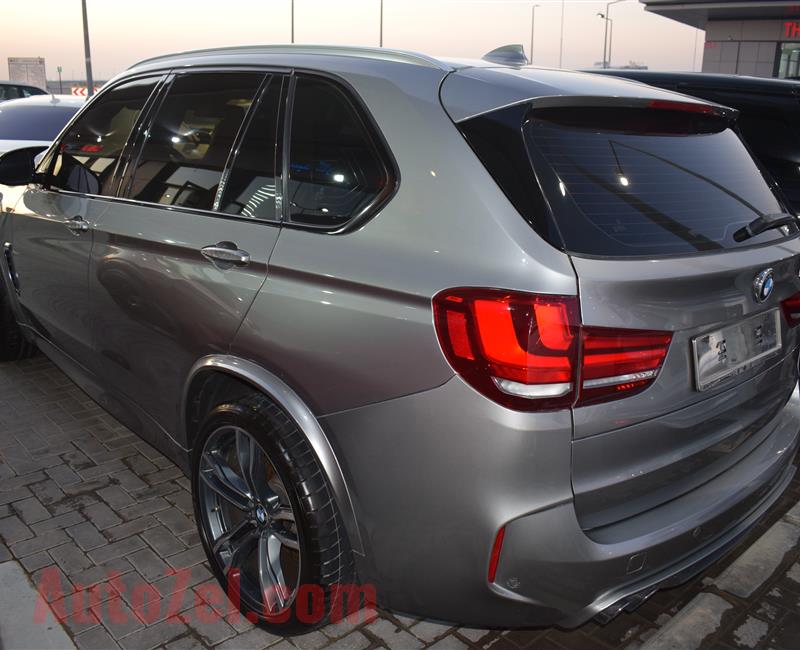 BMW X5 MPOWER- 2015- GREY- 120 000 KM- GCC