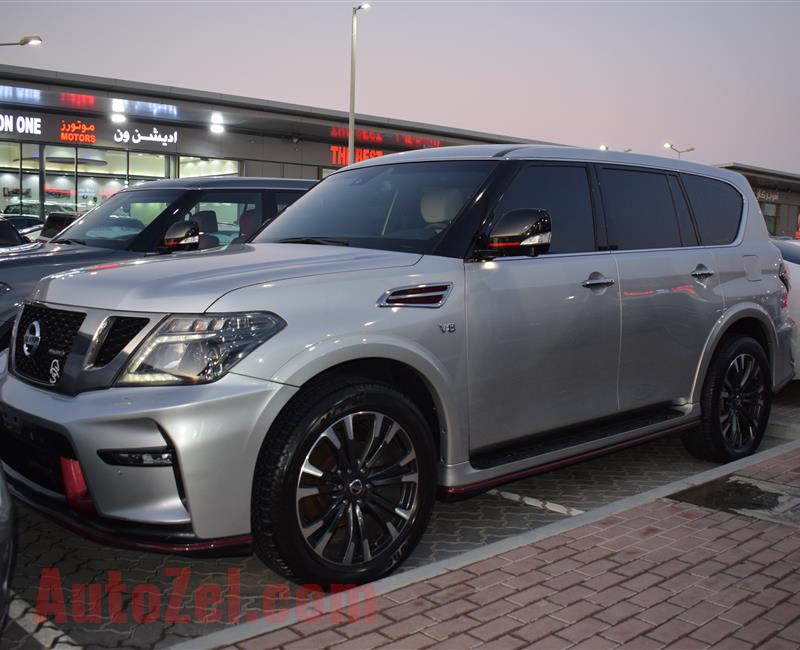 NISSAN PATROL NISMO- 2017- GREY- 62 000 KM- GCC