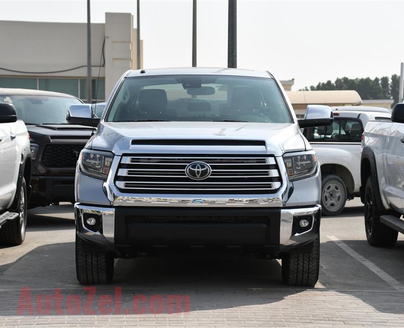 TOYOTA TUNDRA LIMITED- 2018- SILVER- 15 000 MILEAGE- AMERICAN SPECS