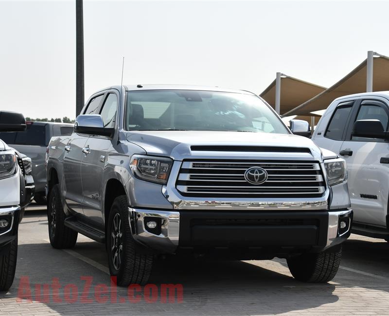 TOYOTA TUNDRA LIMITED- 2018- SILVER- 15 000 MILEAGE- AMERICAN SPECS