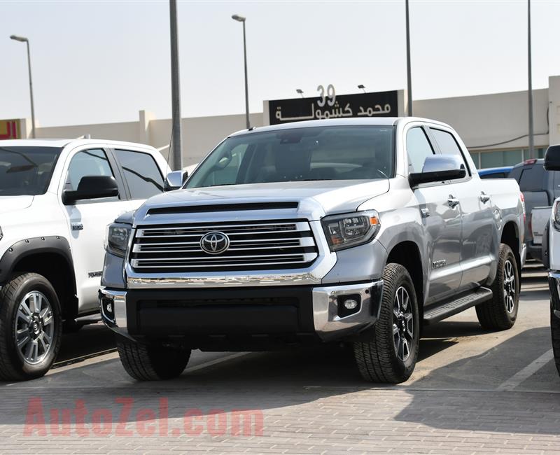 TOYOTA TUNDRA LIMITED- 2018- SILVER- 15 000 MILEAGE- AMERICAN SPECS