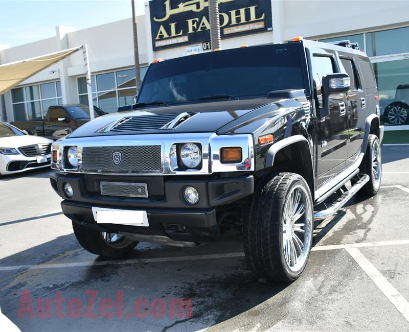 HUMMER H2- 2007- BLACK- 178 000 MILES- AMERICAN SPECS