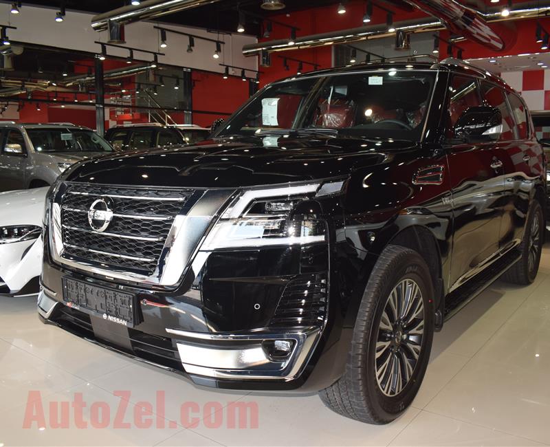 NISSAN PATROL TITANIUM- 2020- BLACK- GCC SPECS