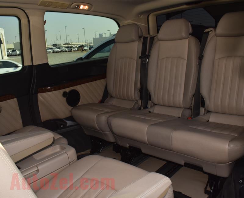 MERCEDES-BENZ VIANO- 2014- BLACK- 129 000 KM- GCC SPECS