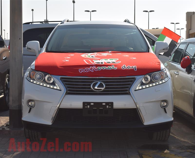 LEXUS RX350- 2015- WHITE- 87 000 KM- GCC SPECS