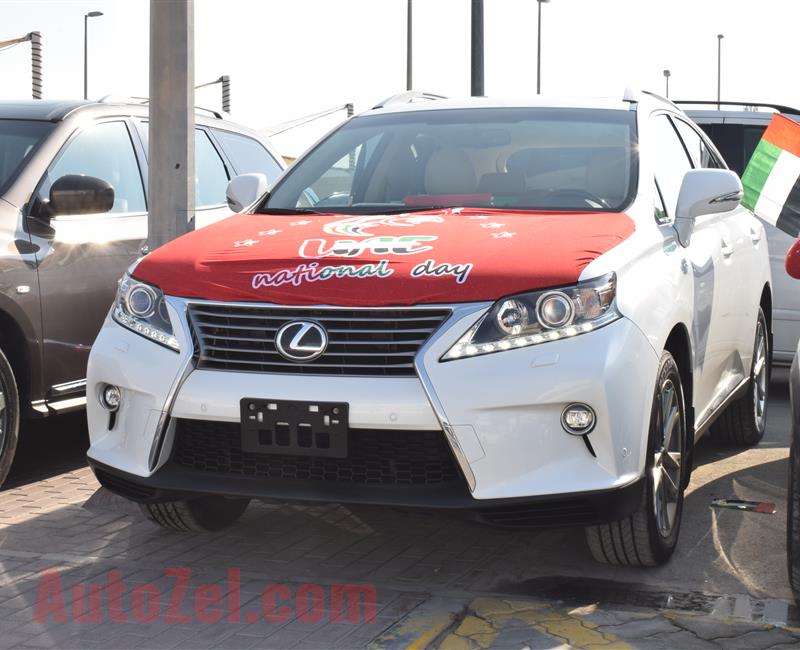 LEXUS RX350- 2015- WHITE- 87 000 KM- GCC SPECS