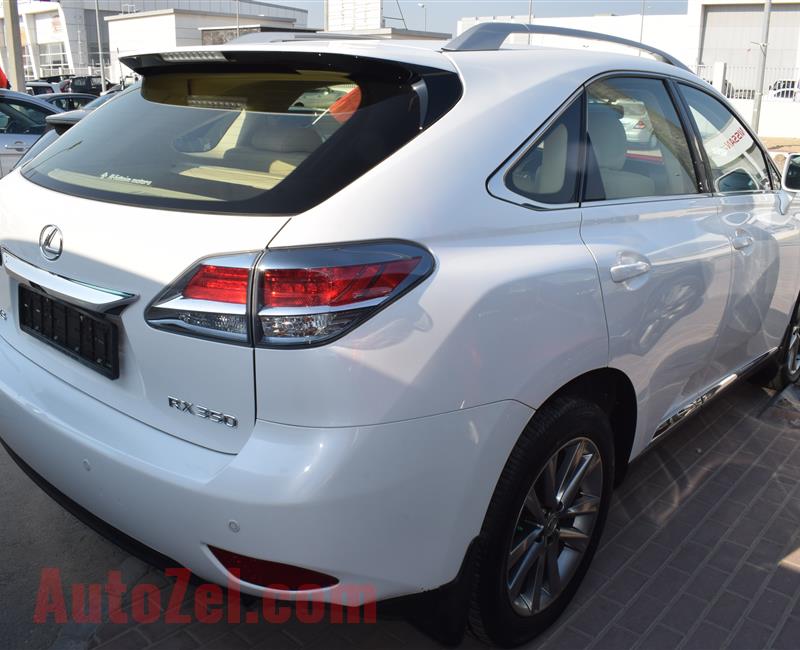 LEXUS RX350- 2015- WHITE- 87 000 KM- GCC SPECS