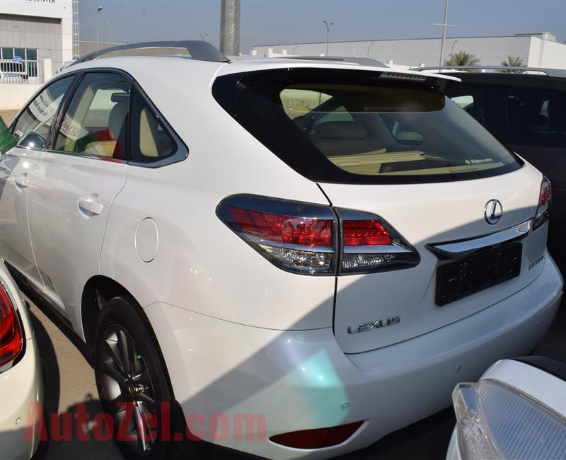 LEXUS RX350- 2015- WHITE- 87 000 KM- GCC SPECS