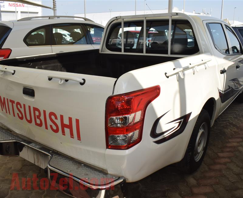 MITSUBISHI L200- 2016- WHITE- 134 000 KM- GCC SPECS