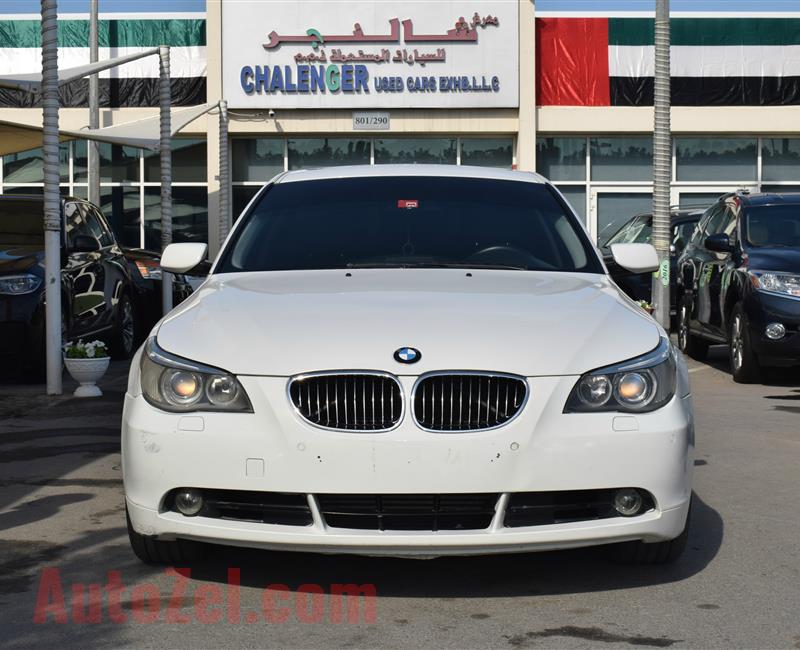BMW 530i- 2006- WHITE- 179 000 KM