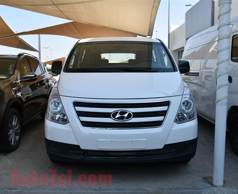 HYUNDAI H1- 2017- WHITE- 39 000 KM- GCC