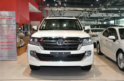 BRAND NEW TOYOTA LAND CRUISER GXR- 2020- WHITE- GCC SPECS