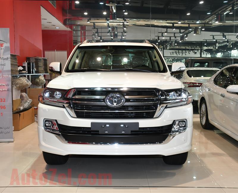 BRAND NEW TOYOTA LAND CRUISER GXR- 2020- WHITE- GCC SPECS