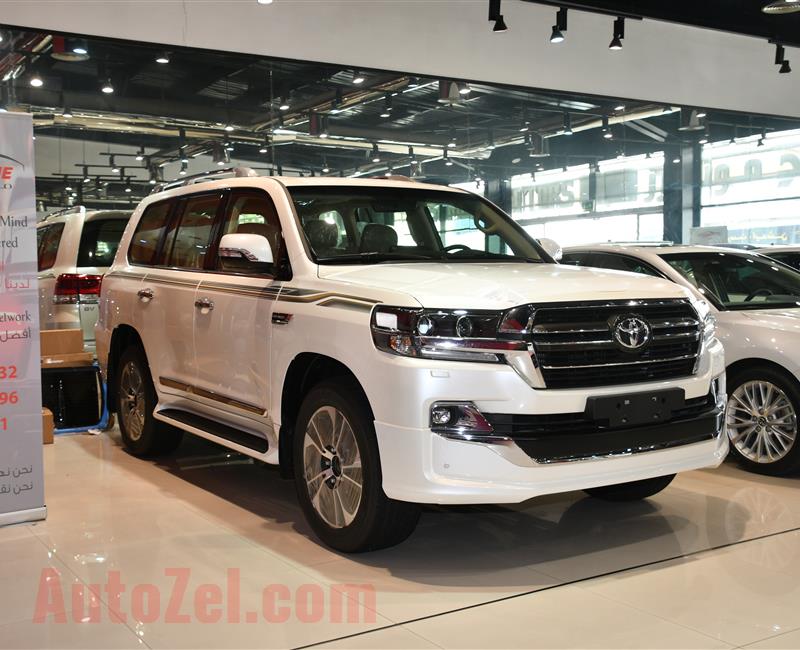 BRAND NEW TOYOTA LAND CRUISER GXR- 2020- WHITE- GCC SPECS