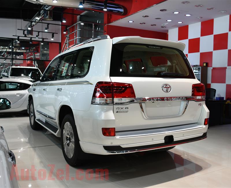 BRAND NEW TOYOTA LAND CRUISER GXR- 2020- WHITE- GCC SPECS