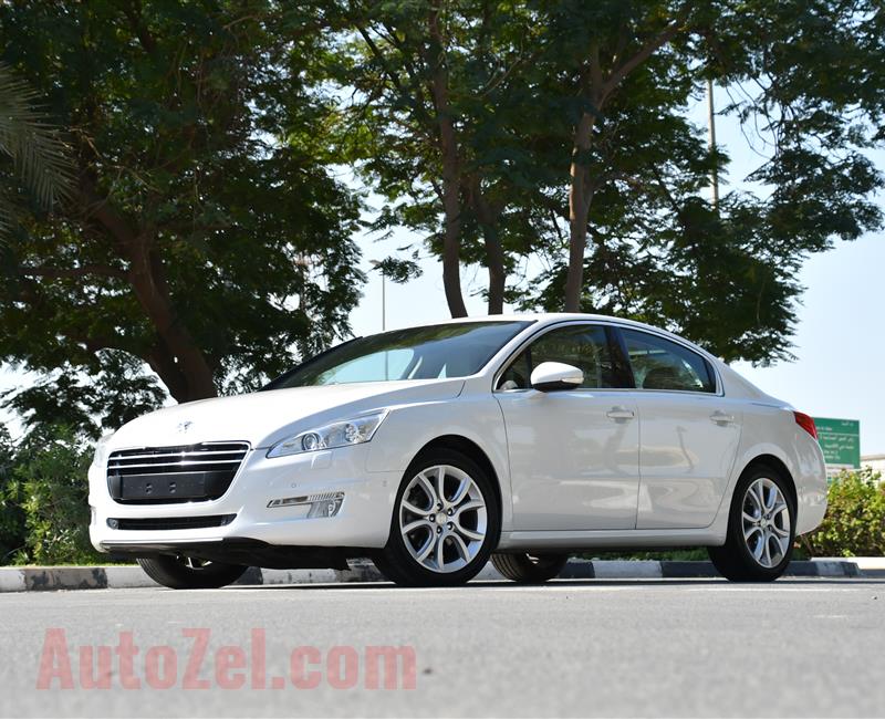 2014 Peugeot 508 GCC SPECS - BANKLOAN - O DOWN PAYMENT - WARRANTY