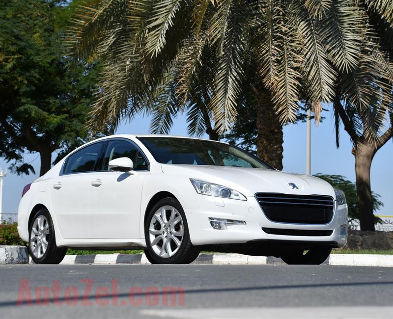 2014 Peugeot 508 GCC SPECS - BANKLOAN - O DOWN PAYMENT - WARRANTY