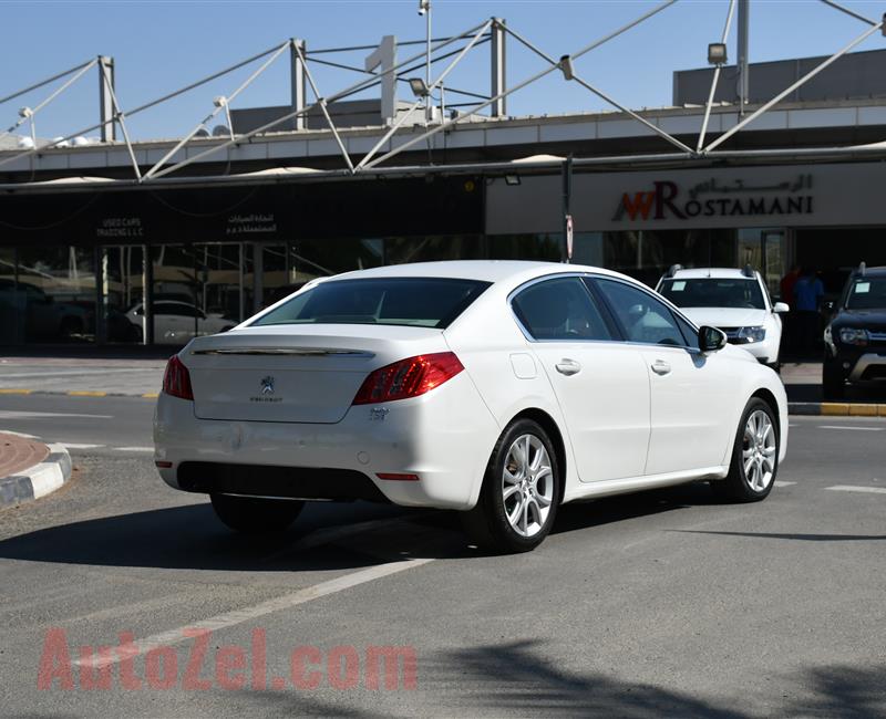 2014 Peugeot 508 GCC SPECS - BANKLOAN - O DOWN PAYMENT - WARRANTY