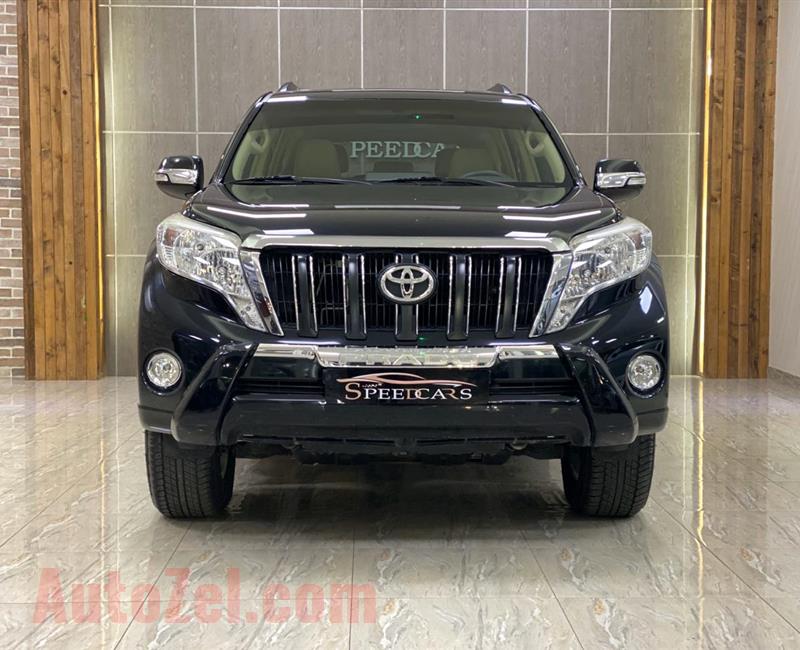 TOYOTA PRADO VXR//2014 BLACK (36000KM) ONLY!!! GCC FULL OPTION /// SERVICE HISTORY