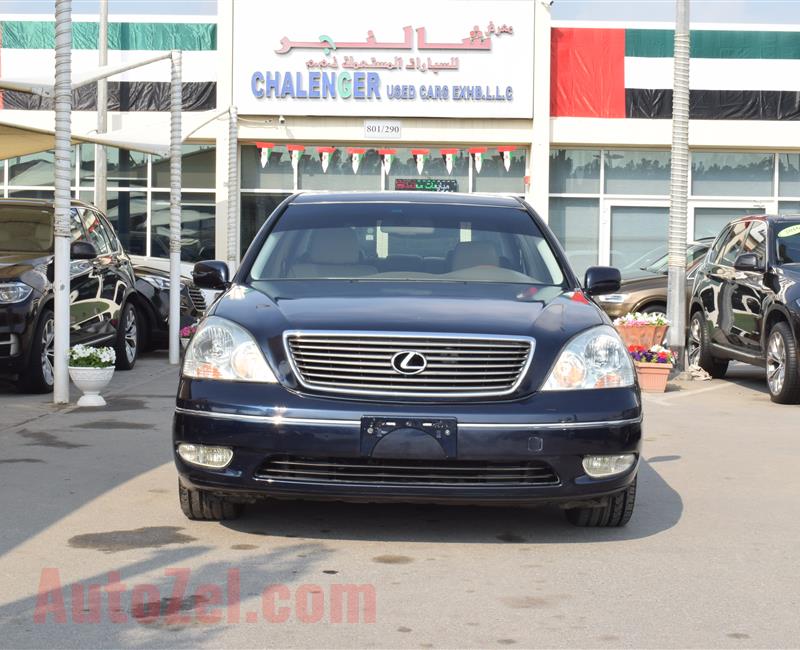 LEXUS LS430- 2002- BLUE- 138 000 KM- GCC